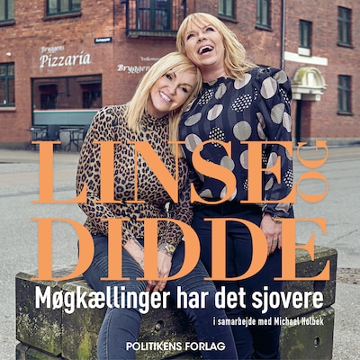 Linse og Didde – omslag til lydbogen af Michael Holbek, Linse Kessler, Didde Skjelmose