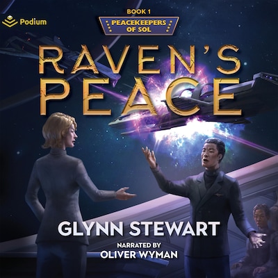 Raven's Peace – omslag til lydbogen af Glynn Stewart