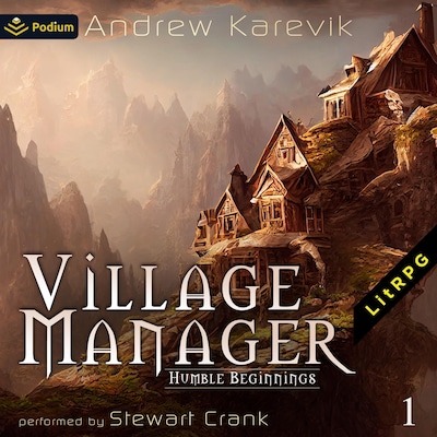 Humble Beginnings: A Town Building LitRPG – omslag til lydbogen af Andrew Karevik