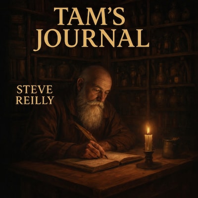 Tam's Journal – omslag til lydbogen af Steve Reilly