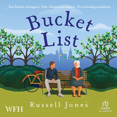 Bucket List – omslag til lydbogen af Russell Jones
