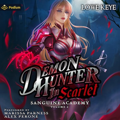 Sanguine Academy: Volume 2 – omslag til lydbogen af Lowe Keye