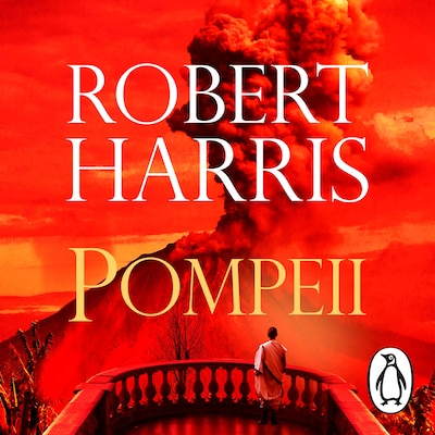 Pompeii – omslag til lydbogen af Robert Harris