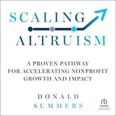 Scaling Altruism – omslag til lydbogen af Donald Summers