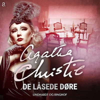 De låsede døre – omslag til lydbogen af Agatha Christie