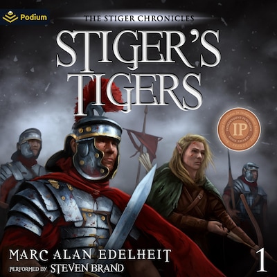 Stiger's Tigers – omslag til lydbogen af Marc Alan Edelheit