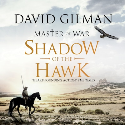 Shadow of the Hawk – omslag til lydbogen af David Gilman