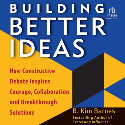 Building Better Ideas – omslag til lydbogen af B. Kim Barnes