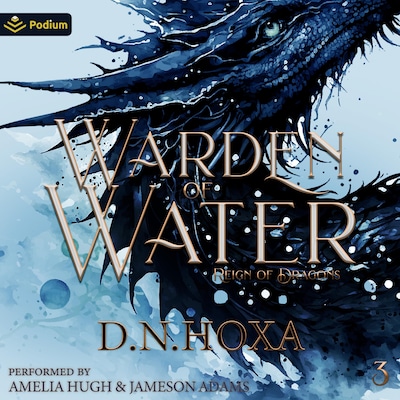 Warden of Water – omslag til lydbogen af D.N. Hoxa