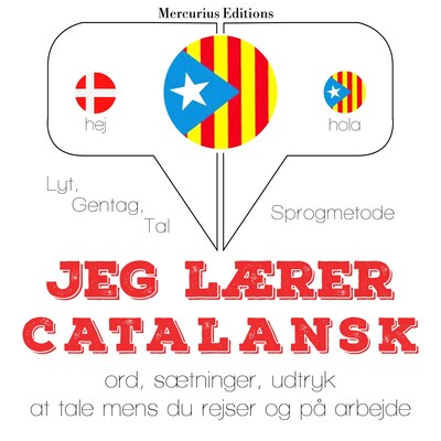 Jeg lærer catalansk – omslag til lydbogen af JM Gardner