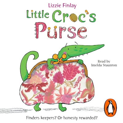 Little Croc's Purse – omslag til lydbogen af Lizzie Finlay