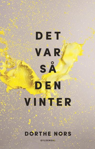 Det var så den vinter – omslag til lydbogen af Dorthe Nors