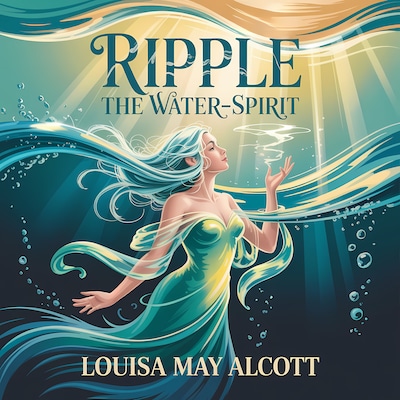 Ripple the Water-Spirit – omslag til lydbogen af Louisa May Alcott