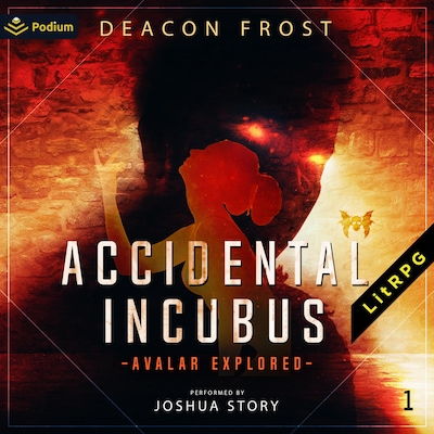 Accidental Incubus – omslag til lydbogen af Deacon Frost