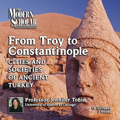 From Troy to Constantinople – omslag til lydbogen af Jennifer Tobin