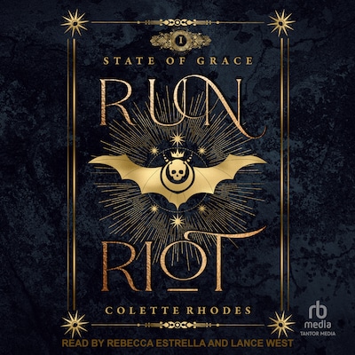 Run Riot – omslag til lydbogen af Colette Rhodes
