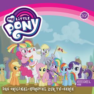 Folge 37: Pinkie Apple Pie / Rainbow kommt zur Vernunft (Das Original-Hörspiel zur TV-Serie) – okładka audiobooka, autor Tanja Schmitz