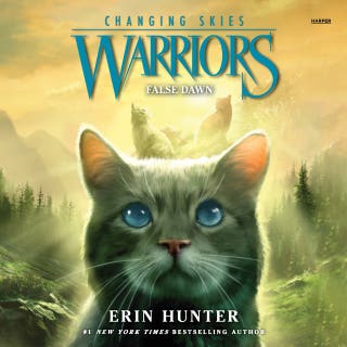Warriors: Changing Skies #5: False Dawn – omslag till ljudboken av Erin Hunter