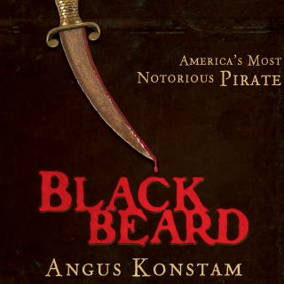 Blackbeard: America's Most Notorious Pirate – omslag till ljudboken av Angus Konstam