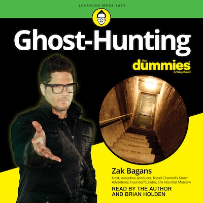 Ghost-Hunting For Dummies – omslag til lydbogen af Zak Bagans