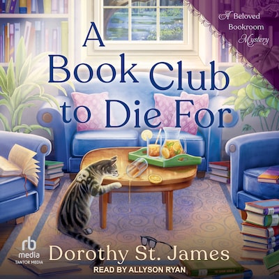 A Book Club to Die For – omslag til lydbogen af Dorothy St. James