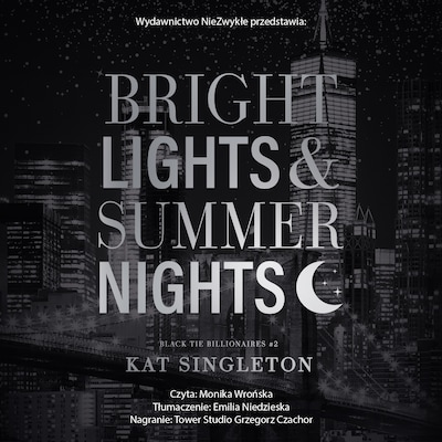 Bright Lights & Summer Nights – okładka audiobooka, autor Kat Singleton