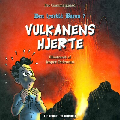 Vulkanens hjerte – omslag til lydbogen af Per Gammelgaard