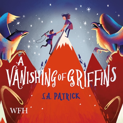 A Vanishing of Griffins – omslag til lydbogen af S.A. Patrick