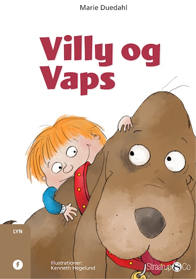Villy og Vaps – omslag til lydbogen af Marie Duedahl