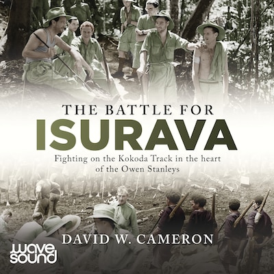The Battle for Isurava – omslag til lydbogen af David W. Cameron