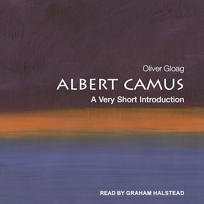 Albert Camus – omslag til lydbogen af Oliver Gloag