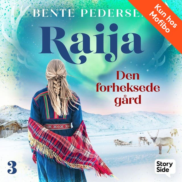 Den forheksede gård – omslag til lydbogen af Bente Pedersen