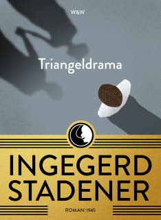 Triangeldrama – omslag till ljudboken av Ingegerd Stadener