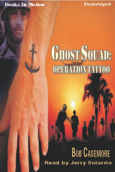 Ghost Squad:Operation Tattoo – omslag til lydbogen af Bob Casemore
