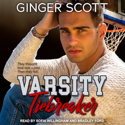 Varsity Tiebreaker – omslag til lydbogen af Ginger Scott