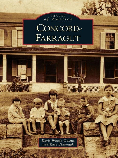 Concord-Farragut – omslag til lydbogen af Doris Woods Owens