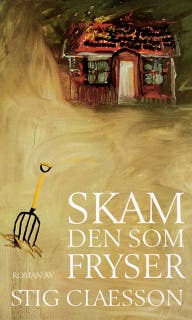 Skam den som fryser – omslag till ljudboken av Stig Claesson