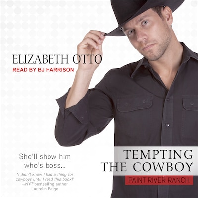 Tempting the Cowboy – omslag til lydbogen af Elizabeth Otto