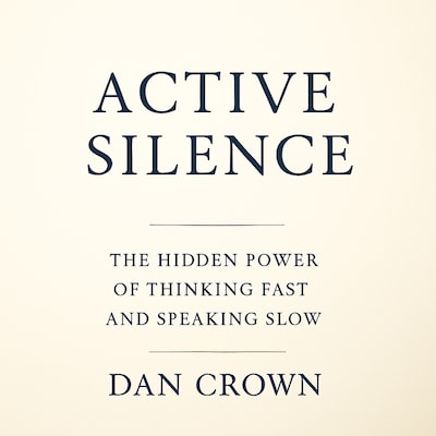 Active Silence – omslag til lydbogen af Dan Crown