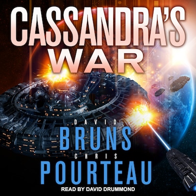 Cassandra’s War – omslag til lydbogen af David Bruns, Chris Pourteau