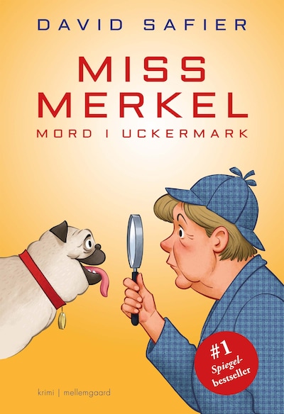 MISS MERKEL - MORD I UCKERMARK – omslag til lydbogen af David Safier