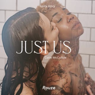 Just us – omslag till ljudboken av Caitie McCollow