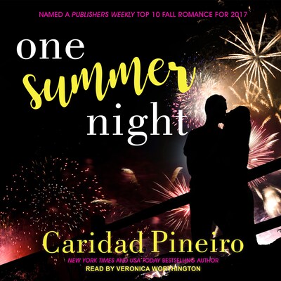 One Summer Night – omslag til lydbogen af Caridad Pineiro