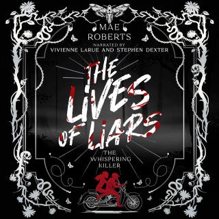 The Lives of Liars – omslag till ljudboken av Mae Roberts