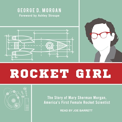 Rocket Girl – omslag til lydbogen af George D. Morgan