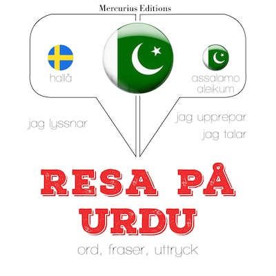 Resa på Urdu – omslag till ljudboken av JM Gardner