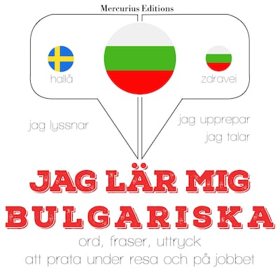 Jag lär mig bulgariska – omslag till ljudboken av JM Gardner