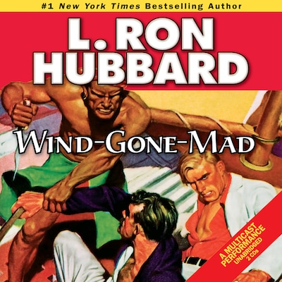 Wind-Gone-Mad – omslag til lydbogen af L. Ron Hubbard