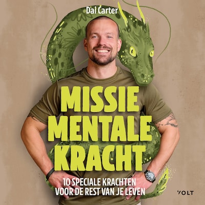 Missie Mentale Kracht – omslag van het luisterboek van Dai Carter