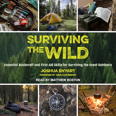 Surviving the Wild – omslag til lydbogen af Joshua Enyart